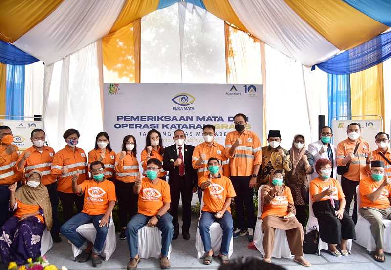 Tinjau Penutupan Operasi Katarak Gratis, Gubernur Sumut Berharap Masyarakat Makin Peduli Kesehatan