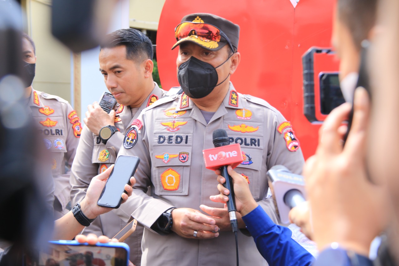 54 Personel Pusdokkes Polri Diturunkan ke Lokasi Gempa di Cianjur