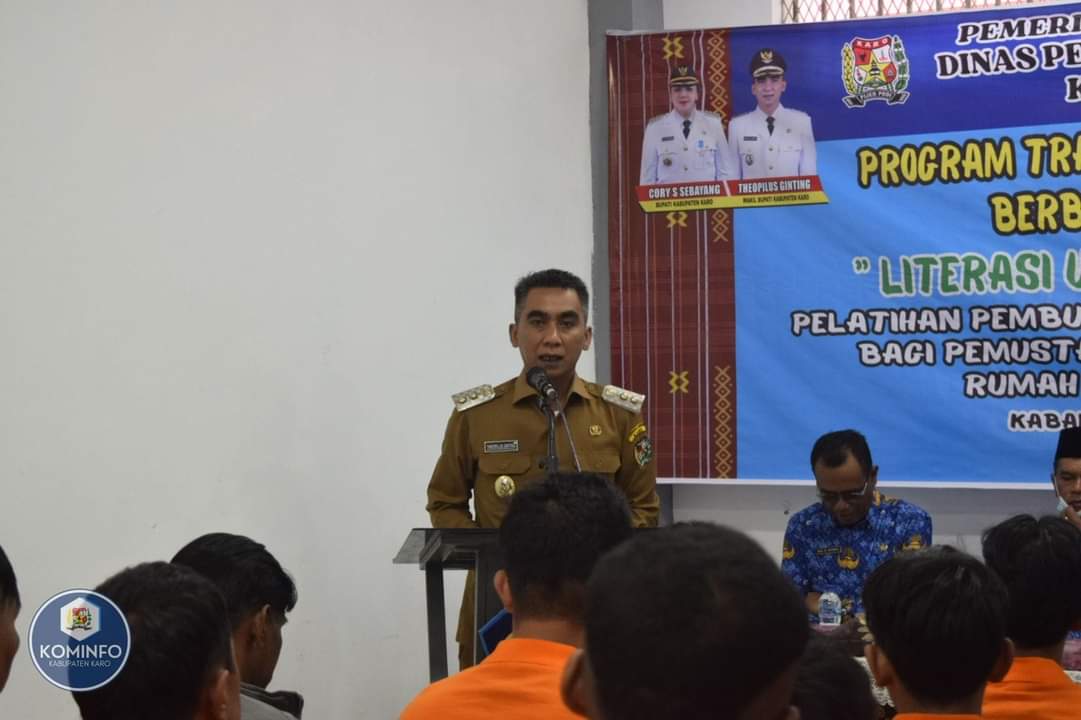 Wabup Karo: Setiap Orang Berhak Akses Informasi Tanpa Lihat Latarbelakang
