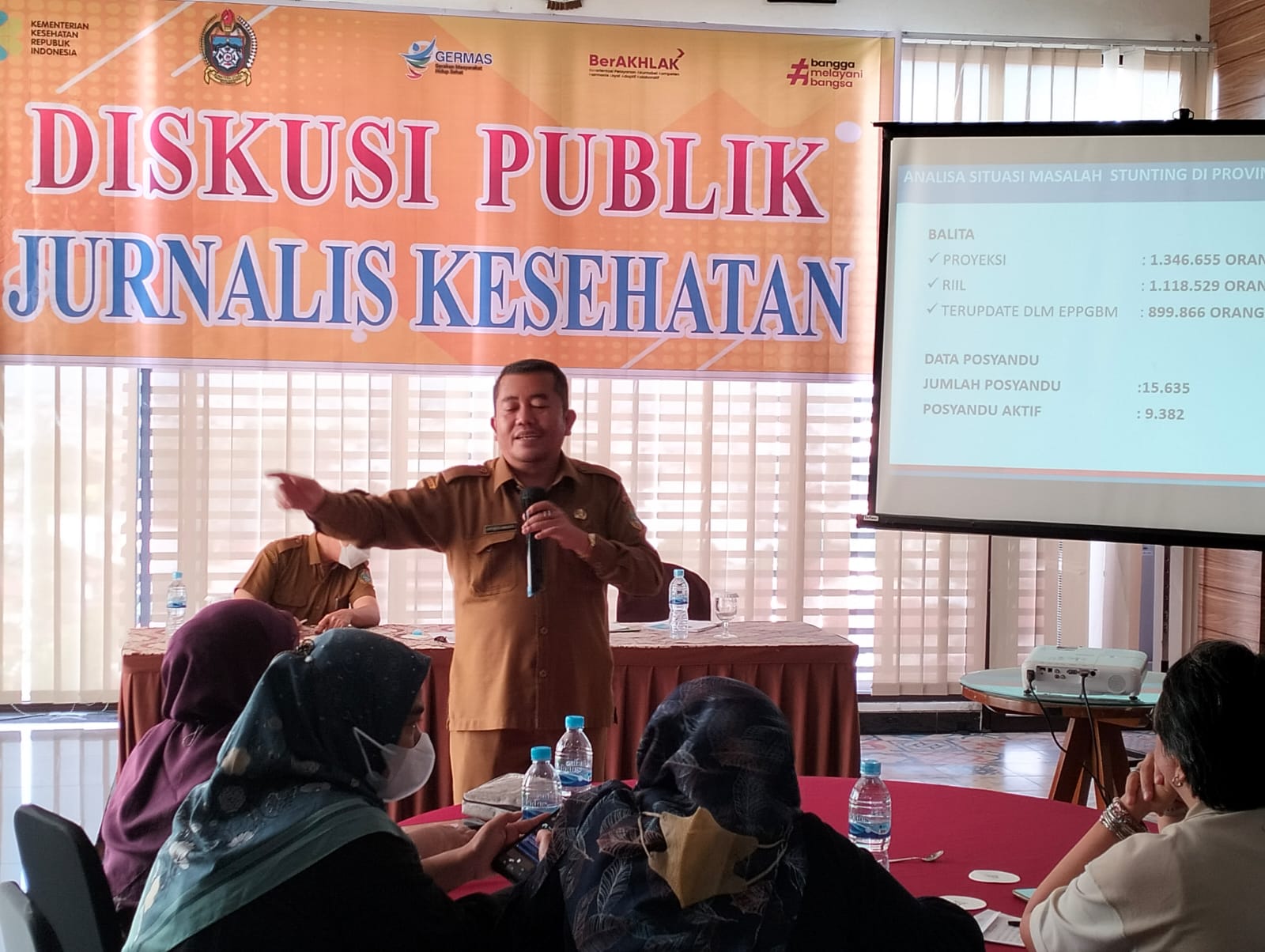 Diskusi Publik dengan Forwakes, Dinkes Sumut Sosialisasi Penggunaan Aplikasi E-PPGBM ke Kabupaten/Kota