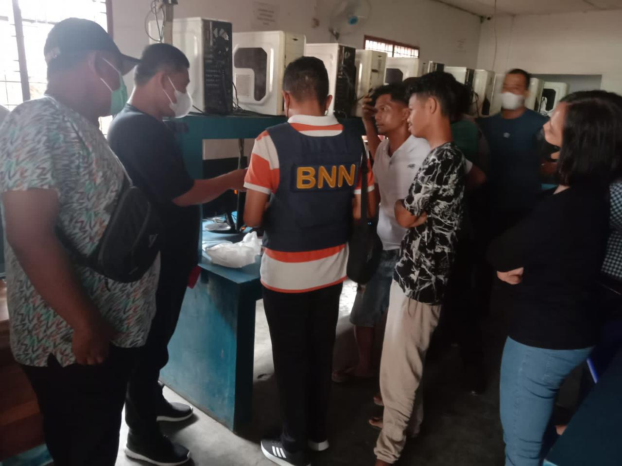 Warnet di Pematangsiantar Digerebek Petugas Gabungan