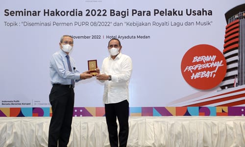Seminar Hakordia Bagi Pelaku Usaha Digelar, Gubernur Sumut Dukung Sertifikasi Spesifik Pengusaha yang Diinisiasi KPK