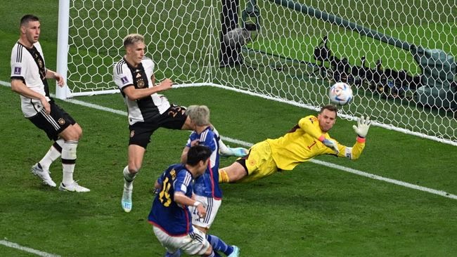 Piala Dunia 2022, Jepang Kalahkan Jerman