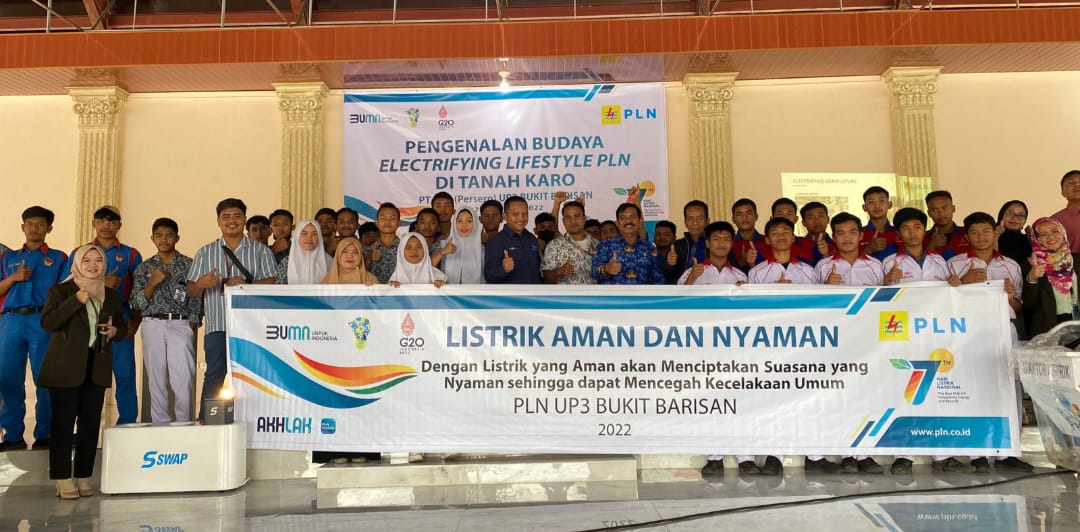 PLN UP3 Bukit Barisan Sosialisasi Keselamatan Ketenagalistrikan pada Masyarakat
