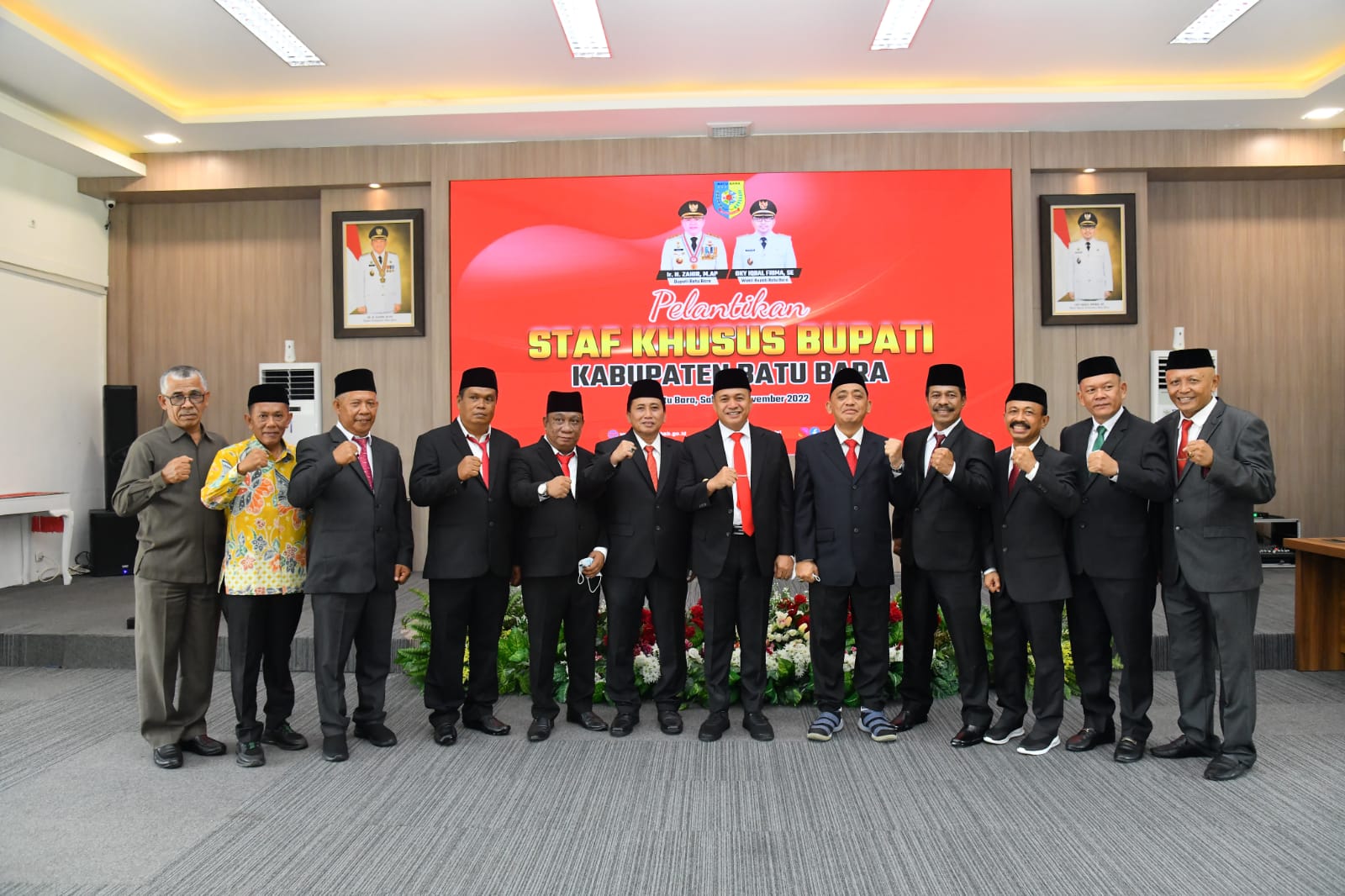 Bupati Batubara H Zahir Lantik Sembilan Staf Khusus, Ini Tugasnya