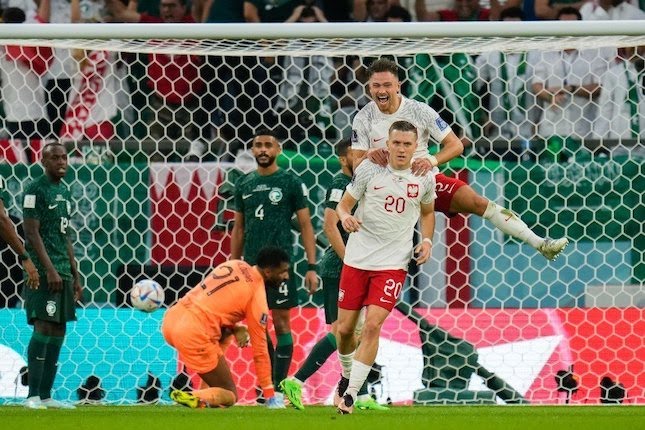 Laga Kedua Grup C Piala Dunia 2022, Polandia Taklukkan Arab Saudi 2-0
