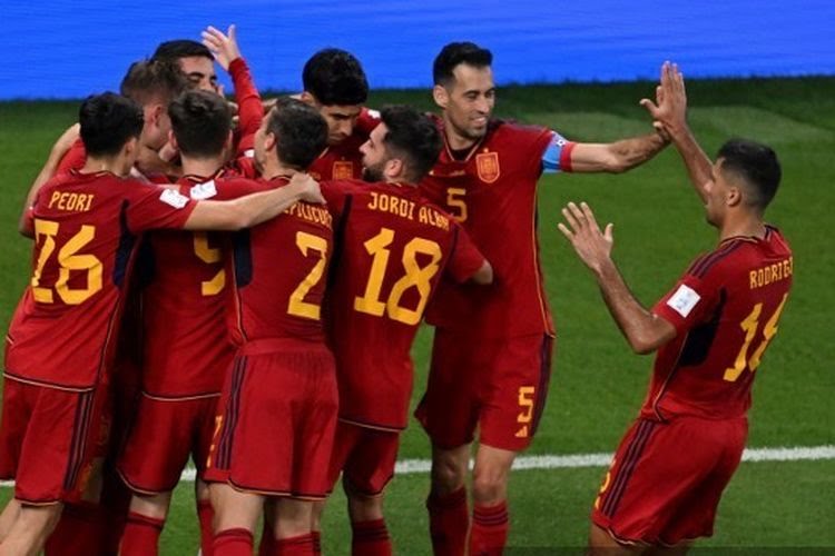 Piala Dunia 2022, Spanyol Menang Pesta Gol Lawan Kosta Rika