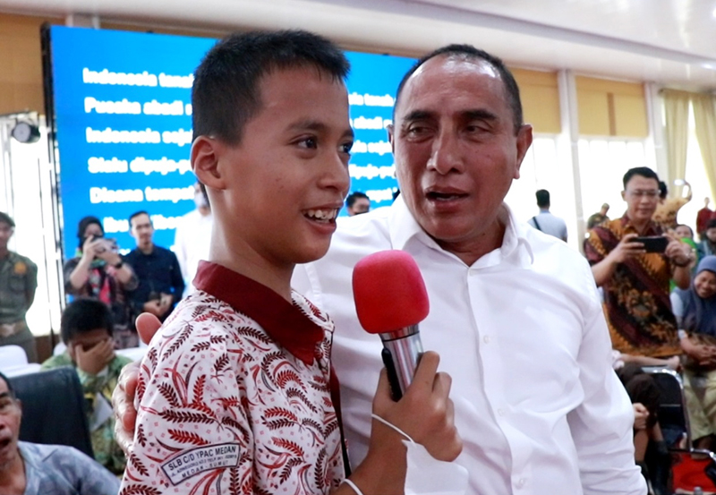 Penyebab Gubernur Sumut Menangis di Acara Peringatan Hari Disabilitas