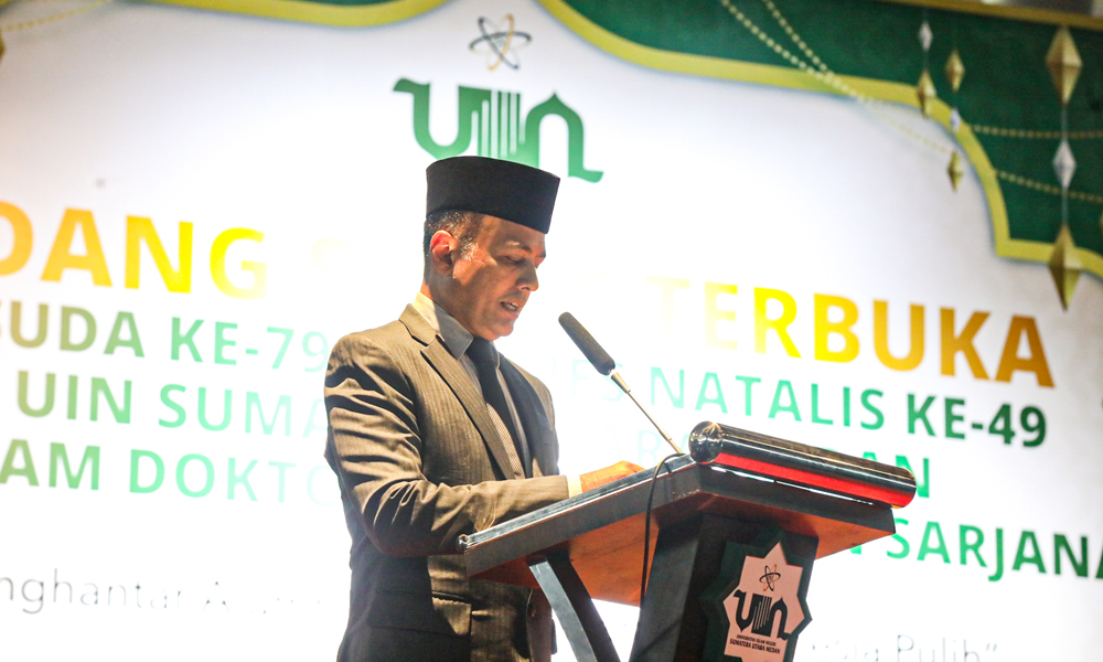 Wakil Gubernur Sumut Motivasi Wisudawan UINSU