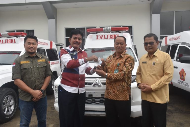 Bupati Nias Barat Launching Call Center Ambulance Soguna ba Zato, Silahkan Hubungi Nomor Ini