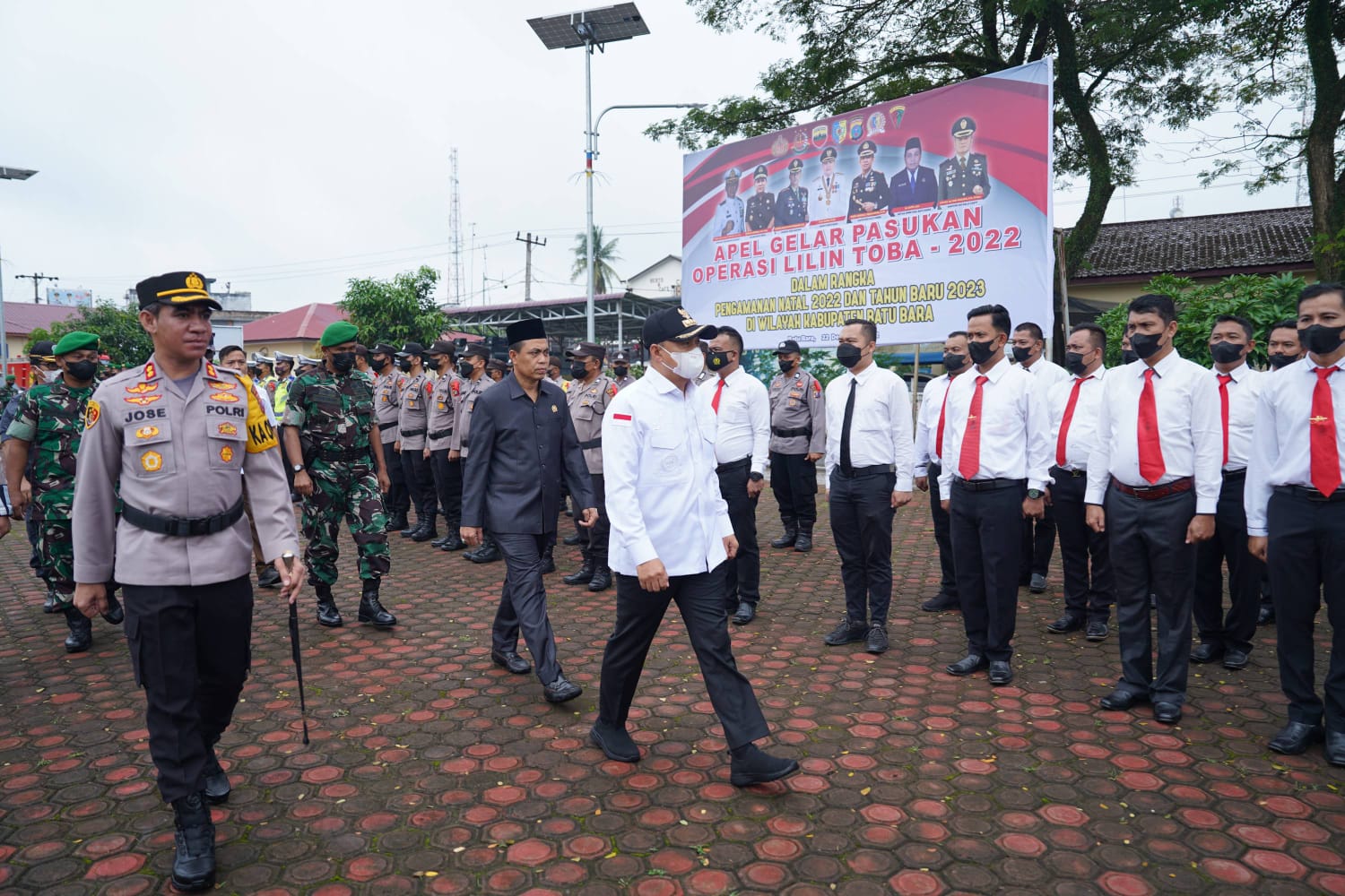 Sembilan Pospam dan 250 Personel Gabungan Disiagakan Selama Nataru di Wilayah Batubara