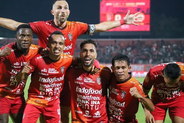 Liga 1, Pertandingan Bali United Lawan Bhayangkara FC Berlangsung Seru