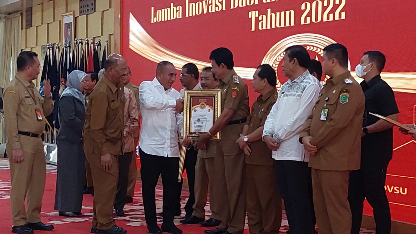 Nias Barat Raih Harapan I Lomba Inovasi Daerah Sumut 2022