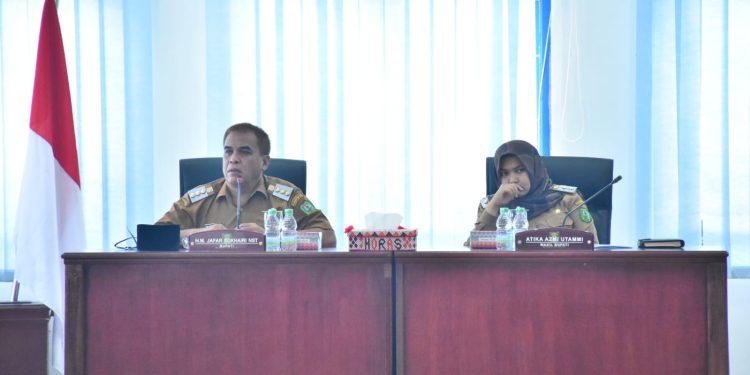 Bupati Madina Minta Stakeholders Terkait Ambil Langkah-langkah Dukung Pengendalian Inflasi
