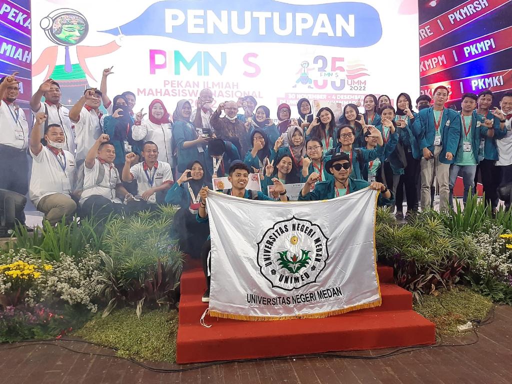 Unimed Juara Sembilan Nasional PIMNAS ke 35 di UMM Malang