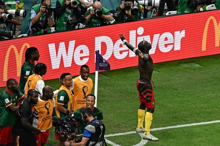 Grup G Piala Dunia 2022: Kamerun Kalahkan Brasil, Vincent Aboubakar Kartu Merah