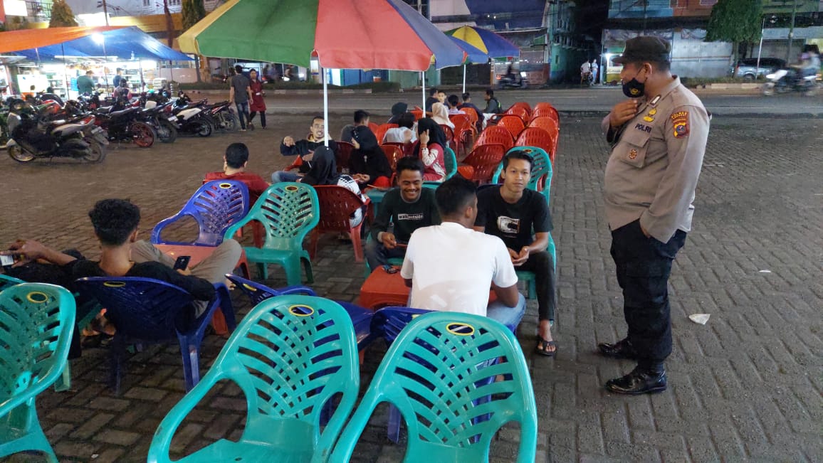 Antisipasi Gangguan Kamtibmas, Polisi Gelar Giat Penmas di Stabat