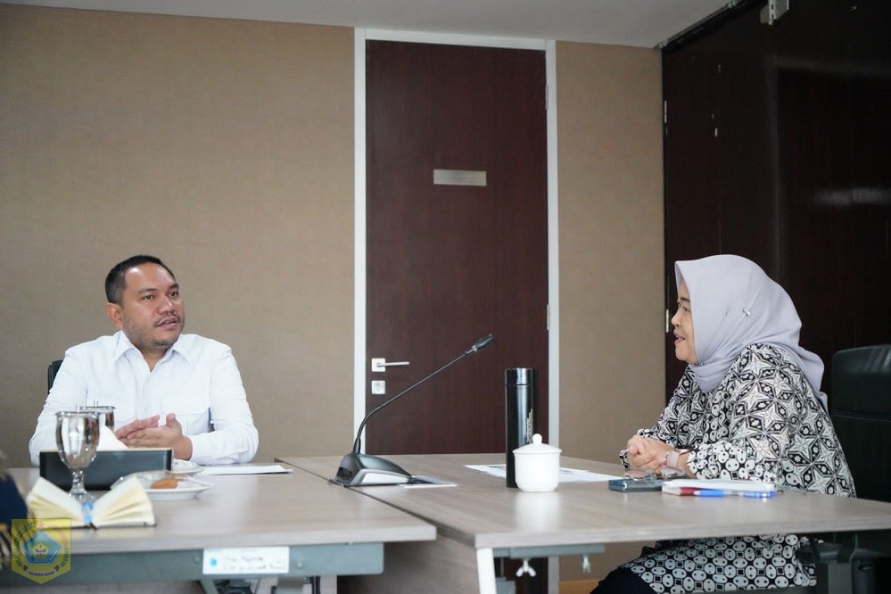 Bupati Pakpak Bharat Kunjungi Kemenko Marves Paparkan Progress Pengerjaan Food Estate