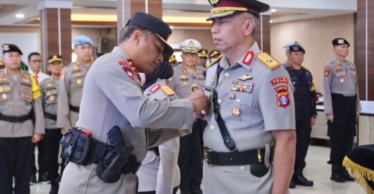 Polda Kalteng Gelar Serah Terima Jabatan Wakapolda