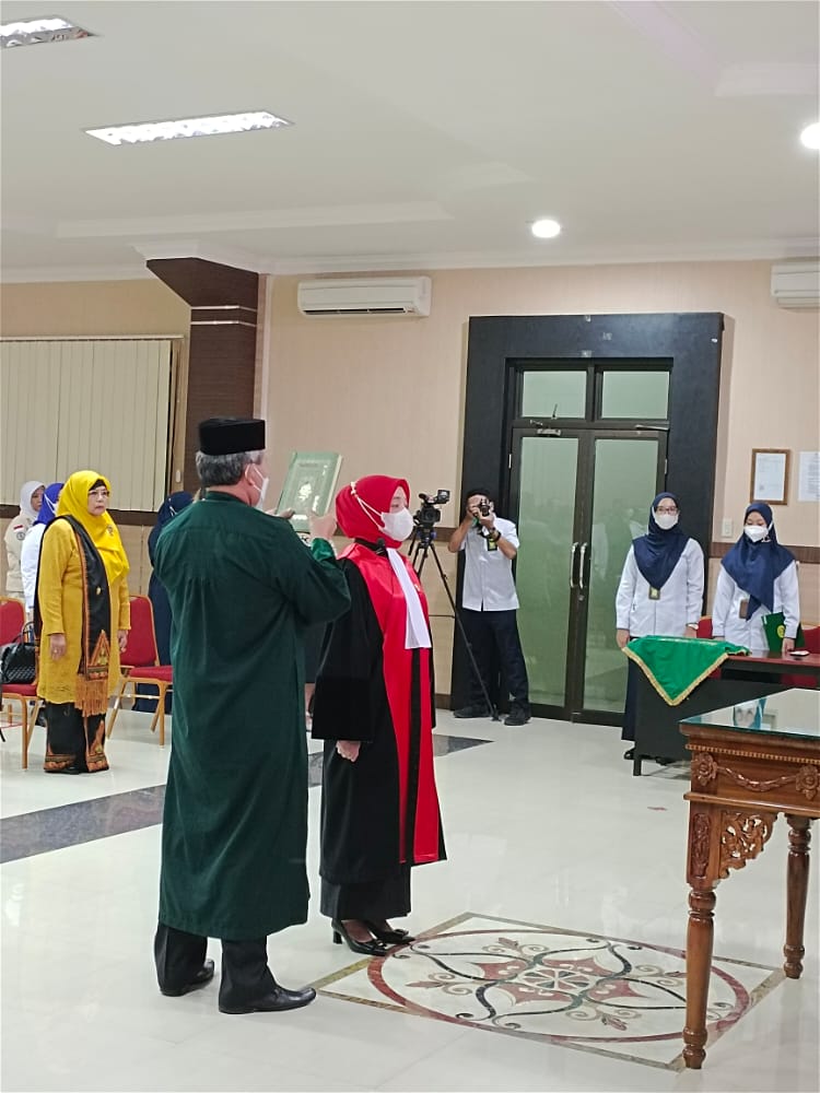 Cut Carnelia Dilantik Sebagai Ketua PN Tebingtinggi