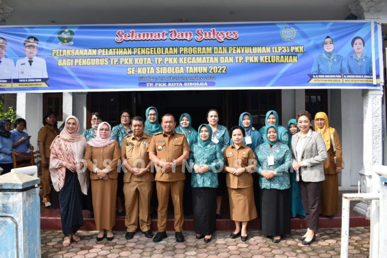 Tingkatkan Pengetahuan dan Pemahaman, Pelatihan LP3 PKK Kota Sibolga Digelar