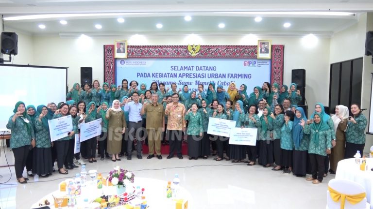 Pemko Apresiasi BI Sibolga Kendalikan Inflasi Melalui Program Urban Farming