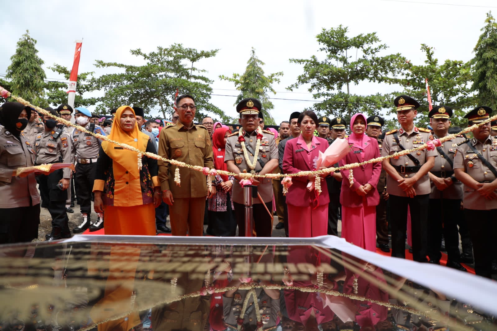 Polres Labusel Diresmikan Kapolda Sumut