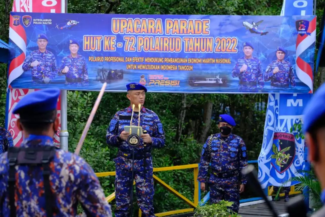 HUT ke 72 Polairud, Kapolda Kaltim: Tugas Makin Kompleks