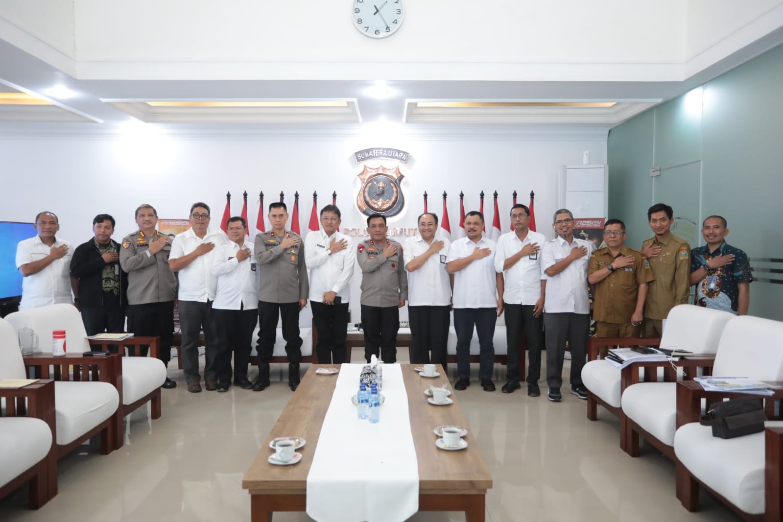 Jelang Nataru, Kapolda Sumut Bahas Percepatan Pencapaian Proyek Strategis Nasional dan Infrastruktur Jalan