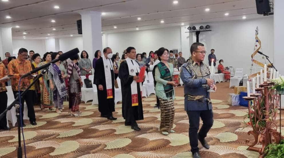 Perayaan Natal Umum GBKP Setia Budi Dimeriahkan Artis Karo