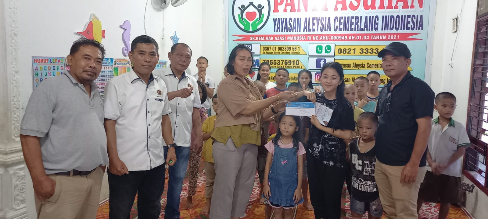 Sambut Kehadiran Panitia Natal PWI Sumut 2022, Pimpinan Panti Asuhan Teteskan Air Mata: Ini Baru Pertama Kalinya