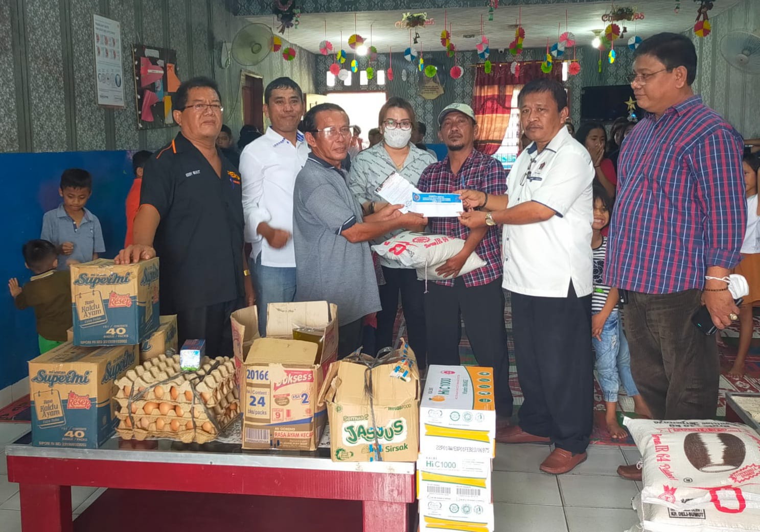 Panitia Natal PWI Sumut 2022 Kunjungi Panti Asuhan Berbagi Kasih
