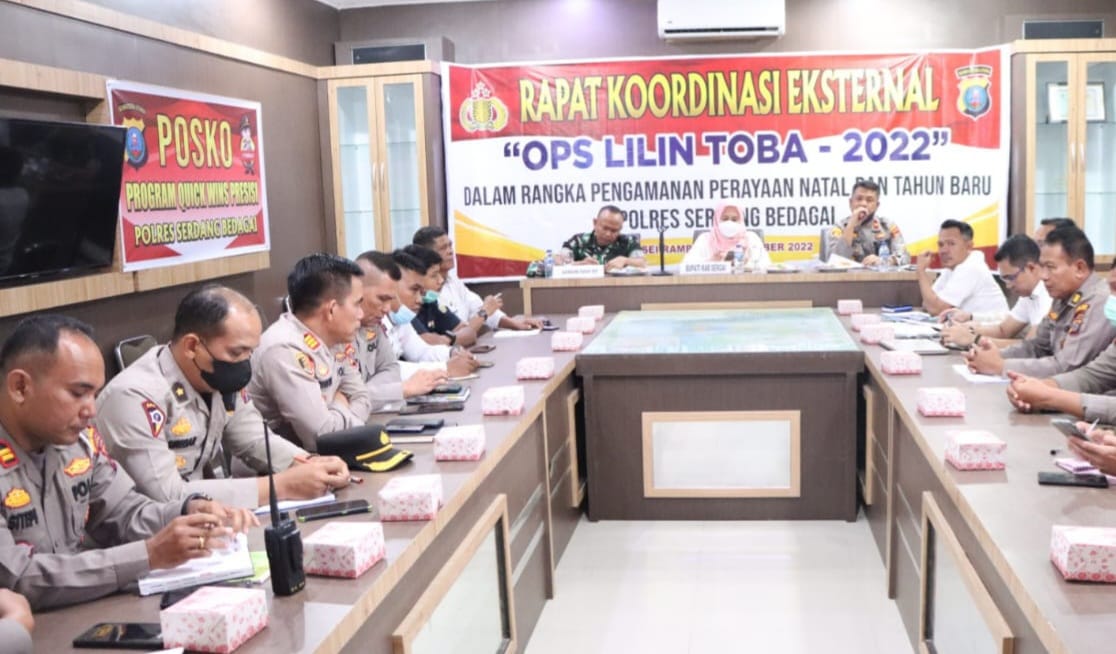 Polres Sergai Siapkan 456 Personel, Pospam, dan Posyan Selama Amankan Nataru