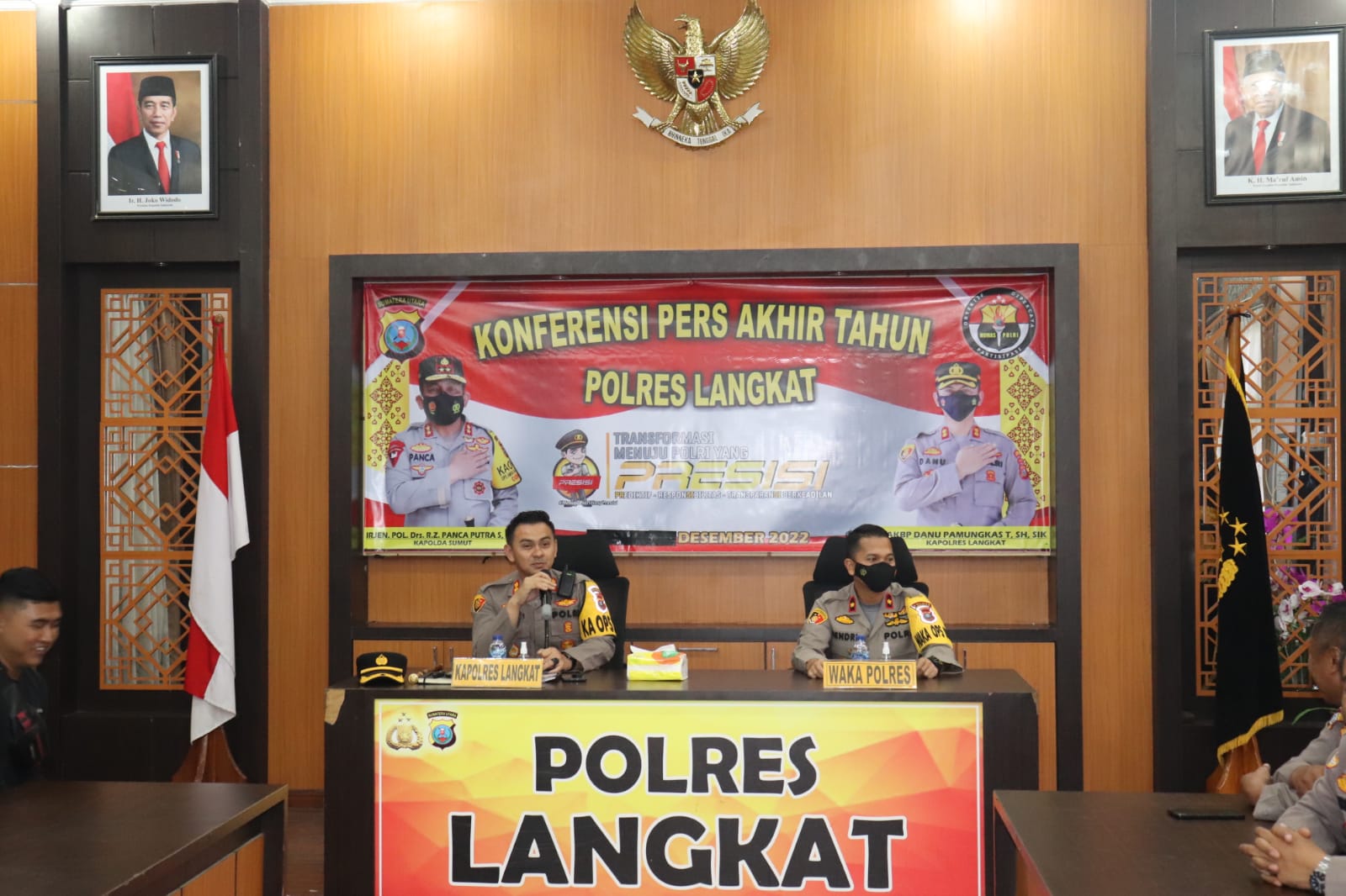 Segini Jumlah Kasus Ditangani Polres Langkat Sepanjang 2022