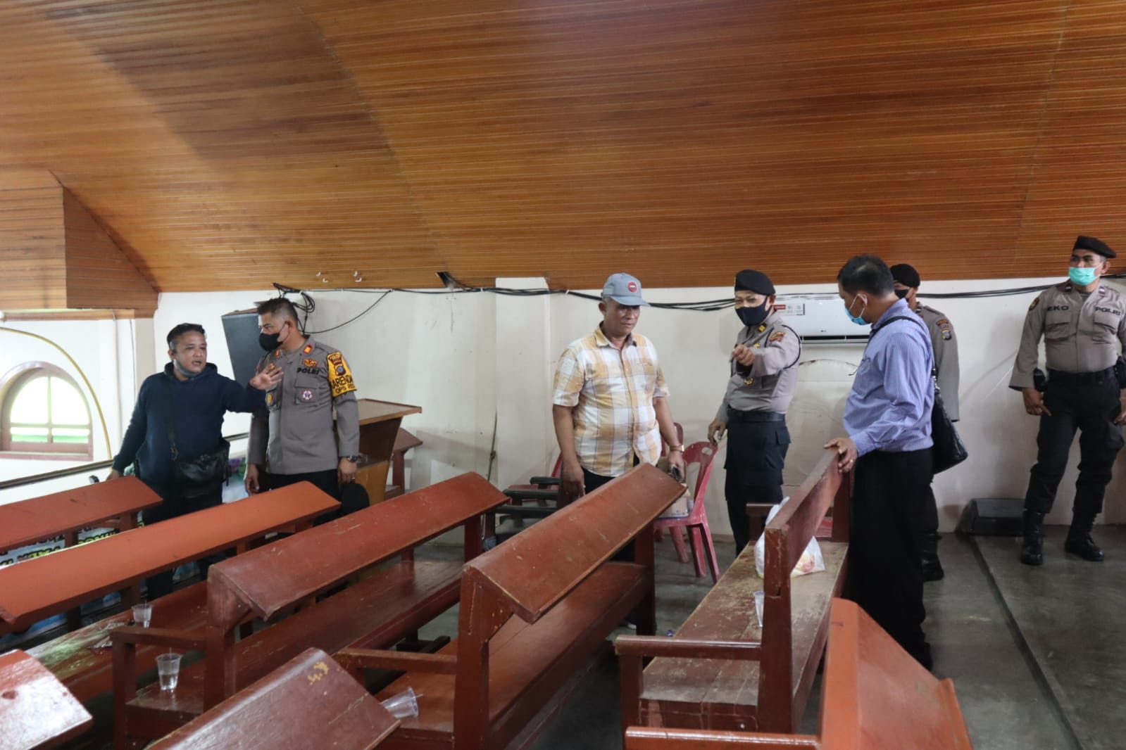 Polres Binjai Gelar Simulasi Pengamanan Rangka Ops Lilin Toba 2022