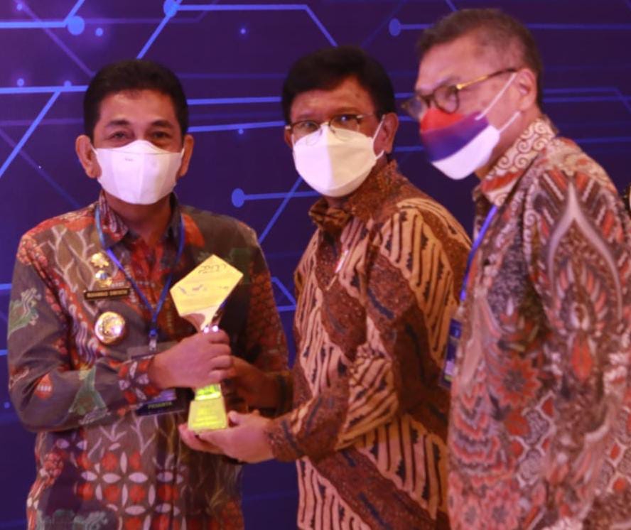 Pemko Tebingtinggi Terima Penghargaan dari Menkominfo RI, Ini Prestasinya
