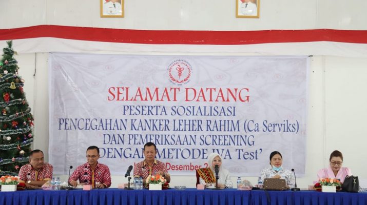YKI Nias Utara Laksanakan Sosialisasi dan Pemeriksaan Screening Kanker Leher Rahim