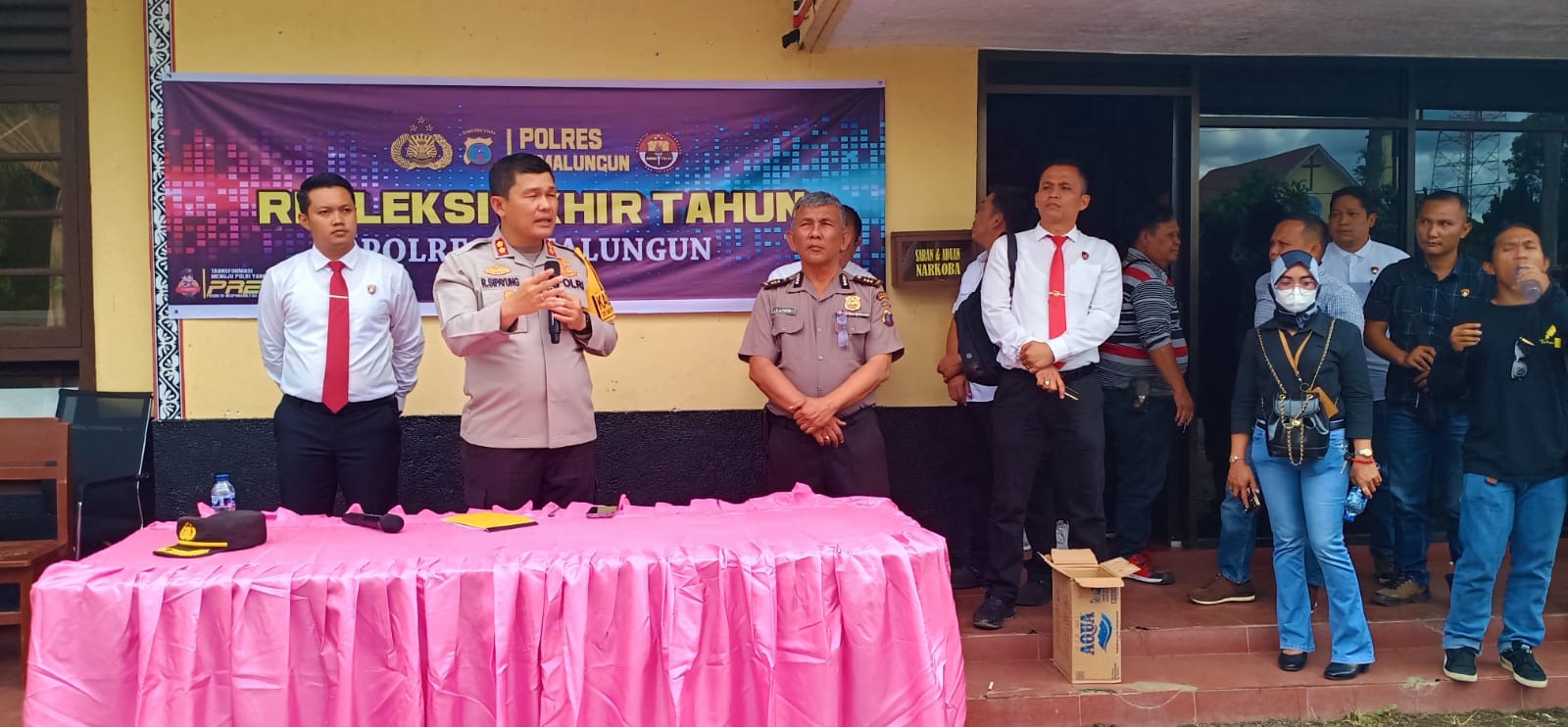 Polres Simalungun Gelar Refleksi Akhir Tahun 2023