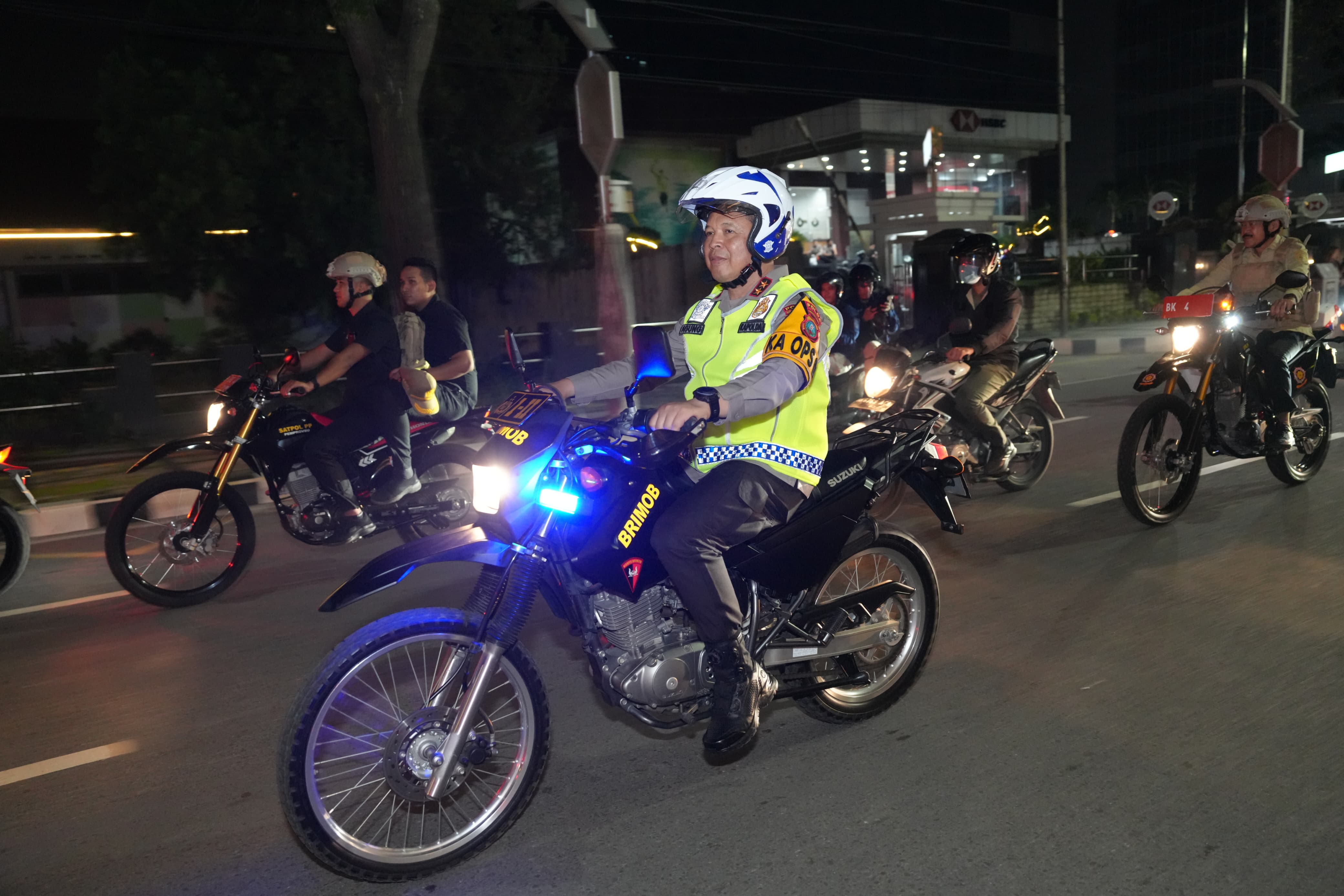 Kapolda Sumut Pantau Perayaan Tahun Baru 2024