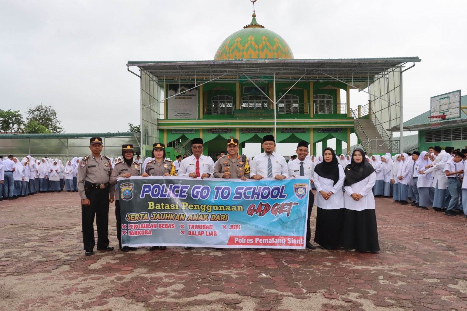 Police Go To School di MAN Pematangsiantar