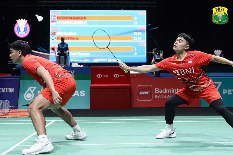 Malaysia Open 2024: Leo/Daniel Terdepak Karena Kalah dari Wakil Denmark