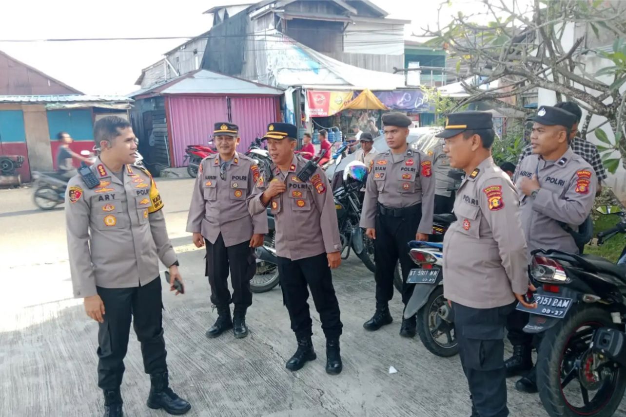 Kapolresta Samarinda Pantau Pengamanan Kegiatan Kampanye Capres