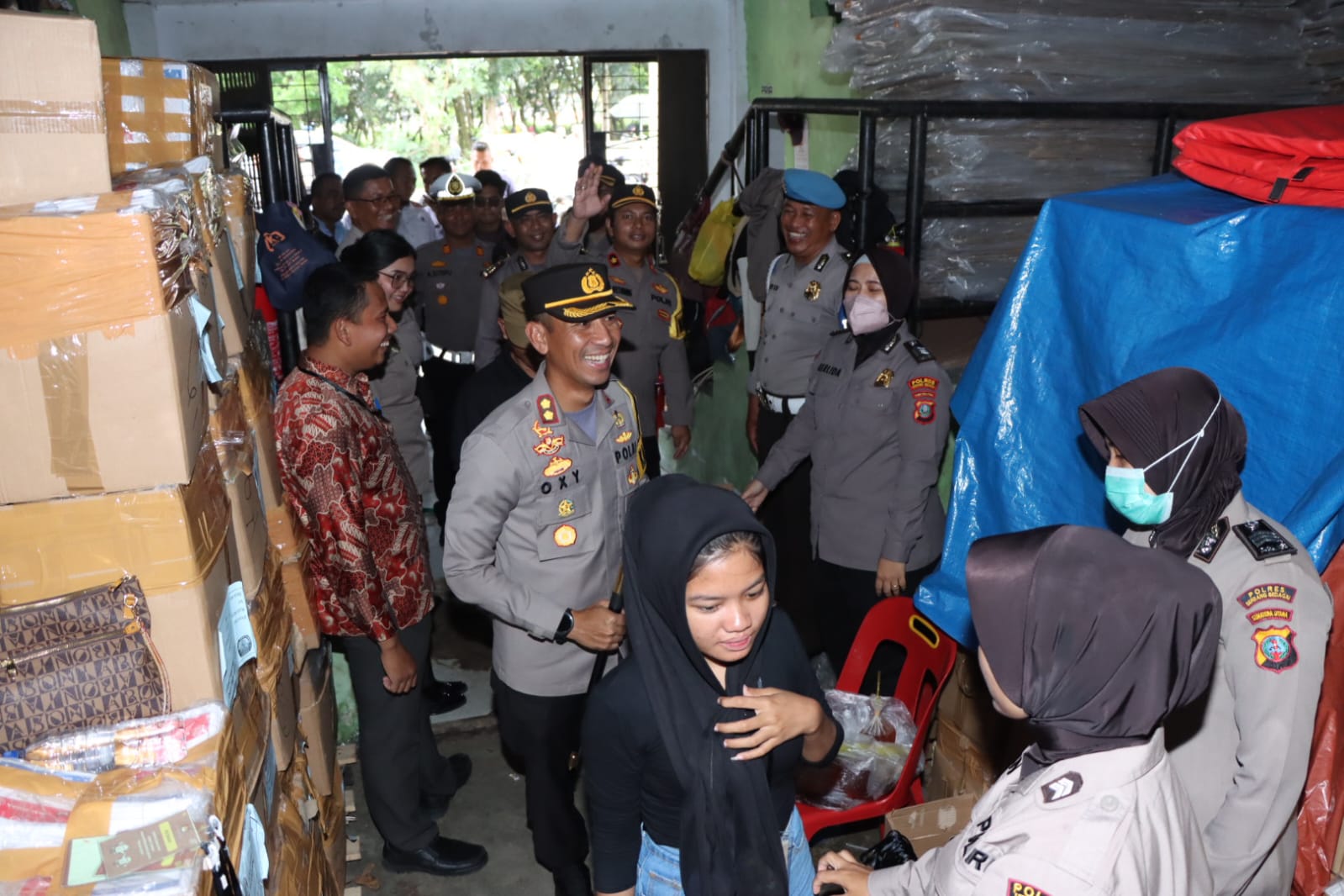 Lakukan Monitoring ke Gudang Logistik KPU Sergai