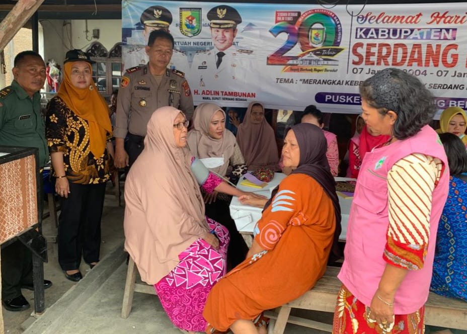 Pelayanan Kesehatan Gratis di Dusun VIII, Desa Pekan Tanjung Beringin