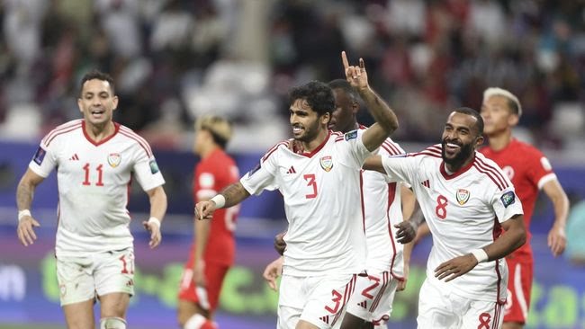 Piala Asia 2023: UEA Lawan Hong Kong 3-1