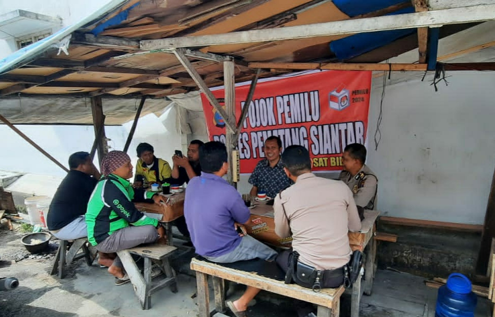 Jelang Pemilu 2024, Polres Pematangsiantar Ajak Warga Jaga Kondusifitas Wilayah
