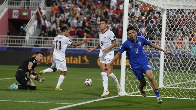 Piala Asia 2023: Thailand Sikat Kirgistan 2-0