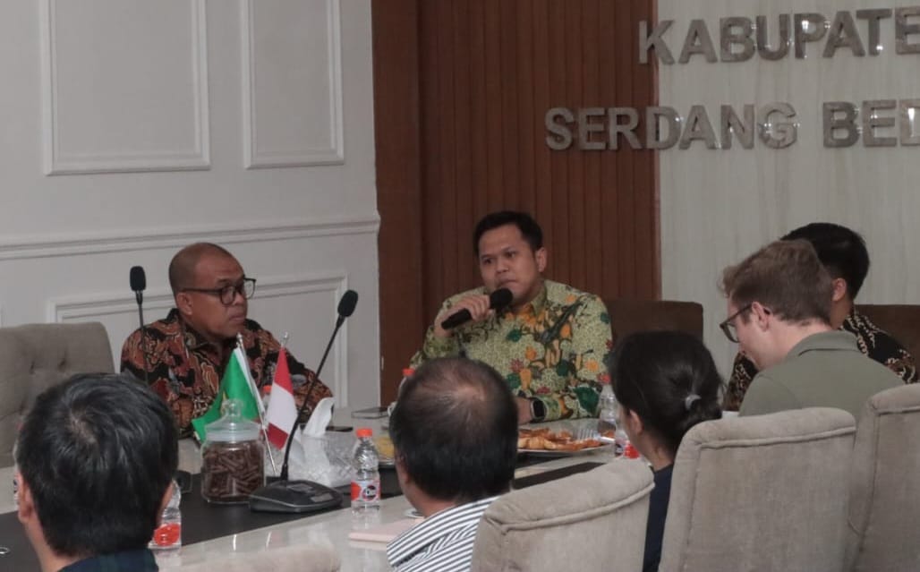 Pemkab Sergai Jajaki Kerja Sama Pengelolaan Air Bersih