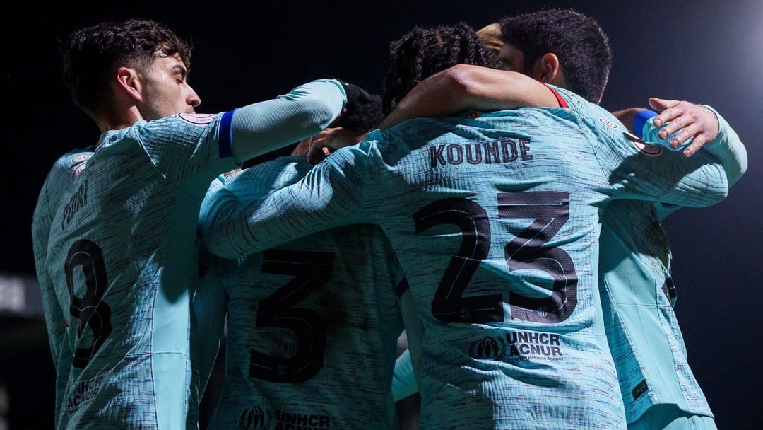 Copa del Rey, Unionistas Lawan Barcelona 1-3
