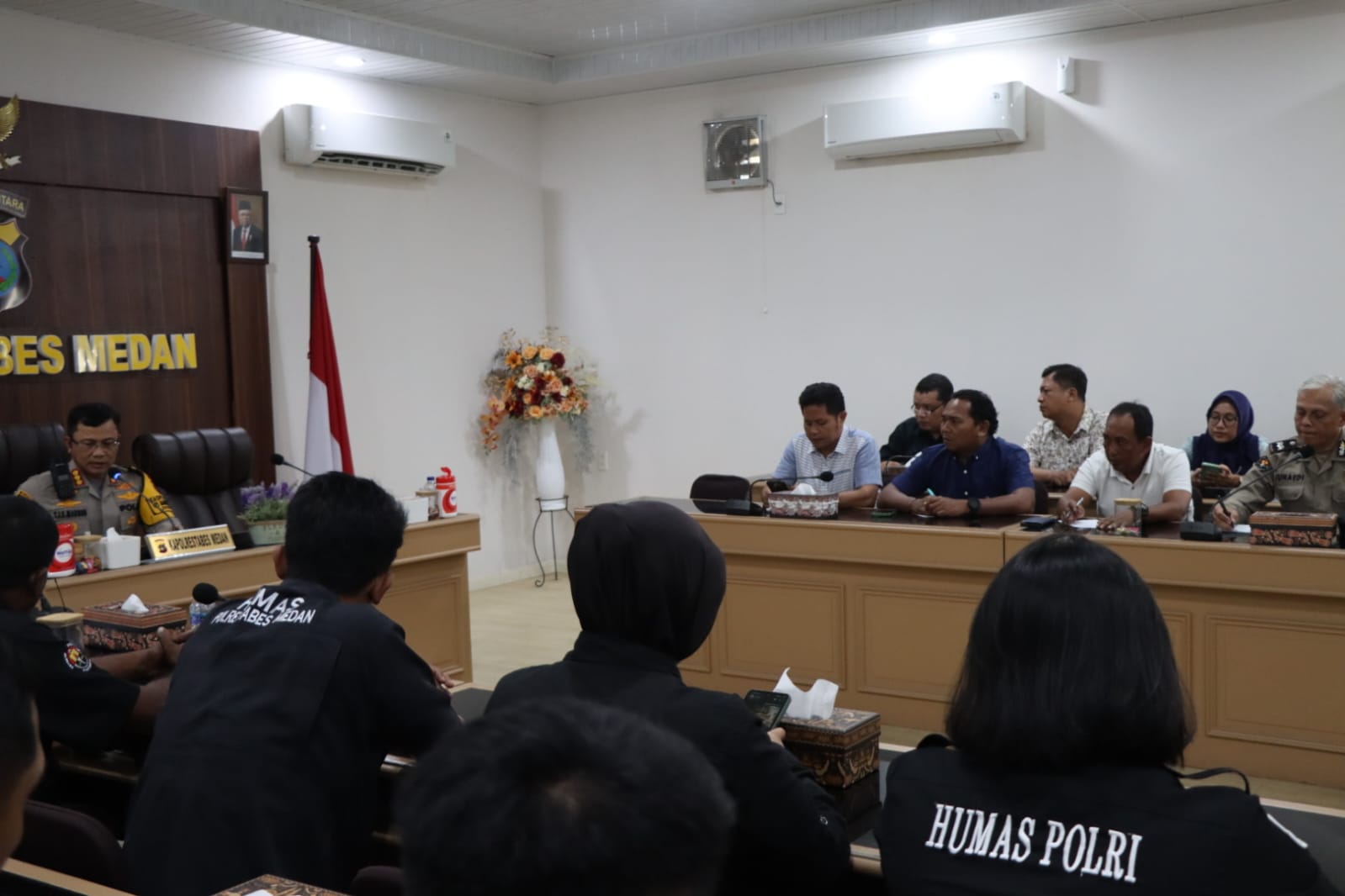 Tingkatkan Kualitas Produk Informasi Publik, Kapolrestabes Medan Beri Arahan kepada Seluruh Kasi Humas Jajarannya